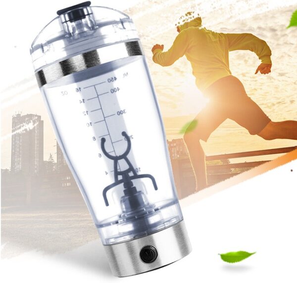 Electric Protein Shake Stirrer USB Shake Bottle Milk Coffee Blender Kettle Sports And Fitness Charging Electric Shaker Cup - Image 9