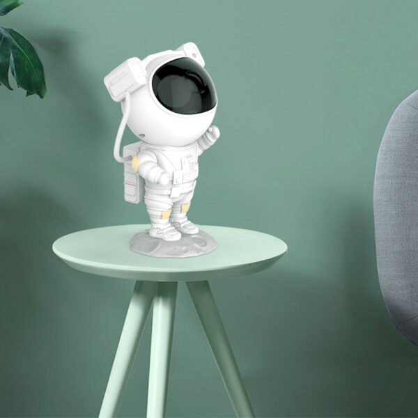 Creative Astronaut Galaxy Starry Sky Projector Nightlight USB Atmospher Bedroom Table Lamp - Image 3